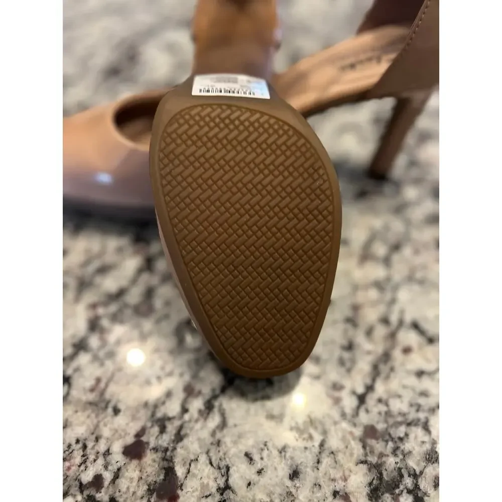 Clarks round toe nude pump women’s size 8.5 - Picture 9 of 15